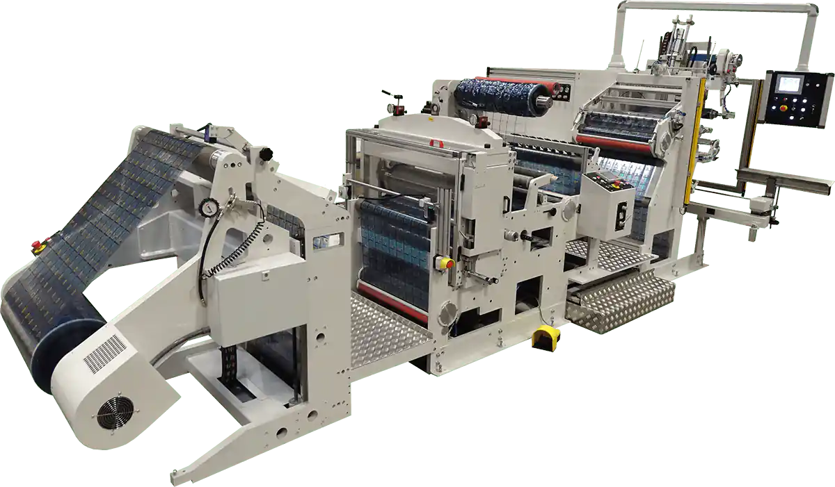Heavy Duty Die Cutting For Conversion Of Pre Printed Labels